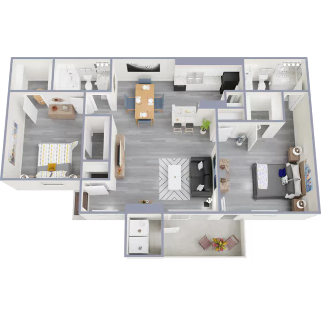 Plan F 103 floor plan